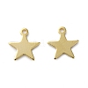Brass Charms X-KK-H739-01B-G-1
