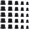 50Pcs 5 Styles Silicone Hole Plugs AJEW-GF0011-62C-6