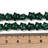 Synthetic Malachite Beads Strands G-Z080-A15-8mm-5