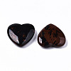 Natural Mahogany Obsidian Heart Love Stone G-S364-068-3