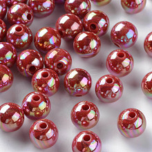 Opaque Acrylic Beads MACR-S370-D10mm-A14