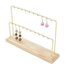 2-Tier Wood Earring Displays EDIS-WH0021-09