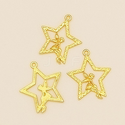 Zinc Alloy Pendants PALLOY-E564-17G-1