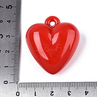Opaque Acrylic Pendants SACR-T017-44G-1