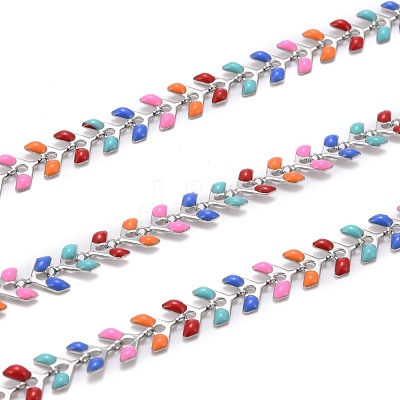 3.28 Feet 304 Stainless Steel Chains X-CHS-H030-01P-1