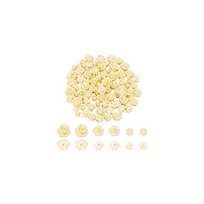 90Pcs 3 Styles Dyed Synthetic Coral Beads CORA-GA0001-03-1