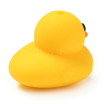 Duck Food Grade Silicone Focal Beads SIL-Q030-05A-1