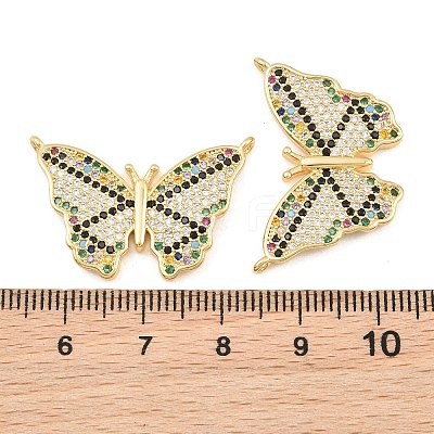 Brass Micro Pave Cubic Zirconia Pendants CU-CBA908F-05G-08-1