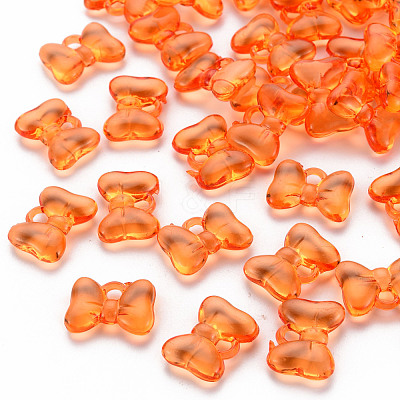 Transparent Acrylic Pendants TACR-T024-02BA-921-1