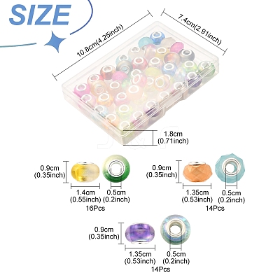 UV Plating Resin European Beads RESI-FS0002-01-1