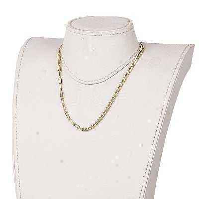 Chain Necklaces NJEW-JN03229-03-1