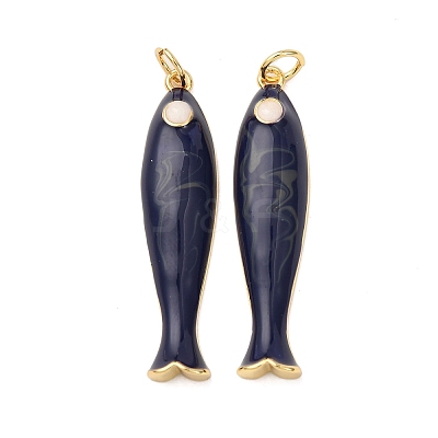 Brass Pendants KK-D019-29C-07G-1