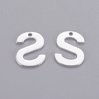201 Stainless Steel Charms STAS-L232-007S-1