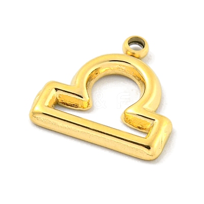 Real 18K Gold Plated PVD Vacuum Plating 304 Stainless Steel Pendants STAS-L278-002G-07-1