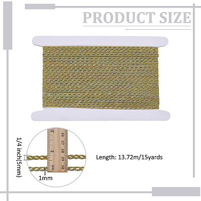 1Pc Purl Braided Ribbons SRIB-FG0001-31-1