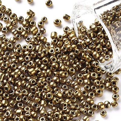 (Repacking Service Available) 8/0  Glass Seed Beads SEED-C018-3mm-601-1