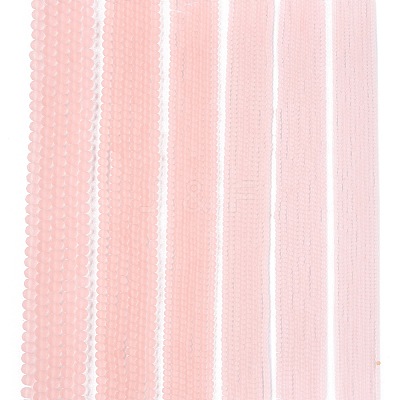 Transparent Glass Beads Strands X-EGLA-A044-T6mm-MD22-1
