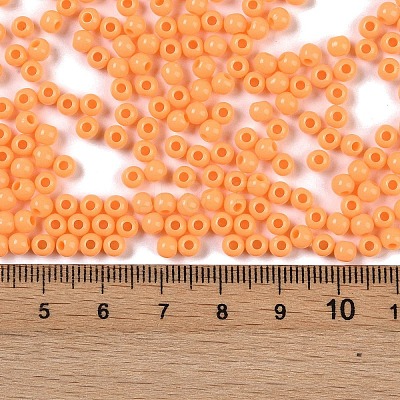 Opaque Acrylic Beads SACR-A007-01A-11-1