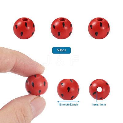 Natural Wooden Beads WOOD-TAC0010-03A-1