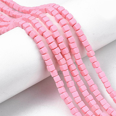 Handmade Polymer Clay Beads Strands X-CLAY-N008-061-08-1