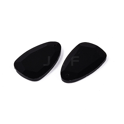Natural Obsidian Pendants G-Q601-38A-1