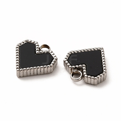 304 Stainless Steel Pendants STAS-A076-06P-01-1