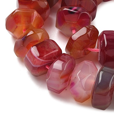Natural Agate Beads Strands G-K392-A15-1