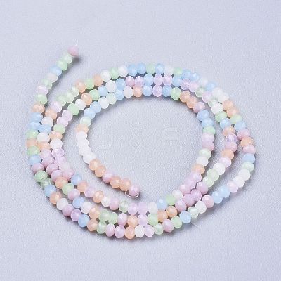 Opaque Glass Beads Strands X-GLAA-L030-A02-1