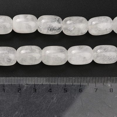Natural Quartz Crystal Beads Strands G-H319-A04-03-1
