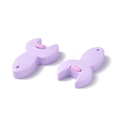 Opaque Resin Cabochons LS-CRES-P023-05G-1
