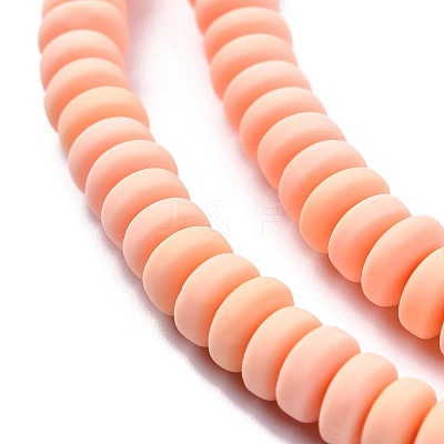 Handmade Polymer Clay Beads Strands X-CLAY-N008-008-35-1