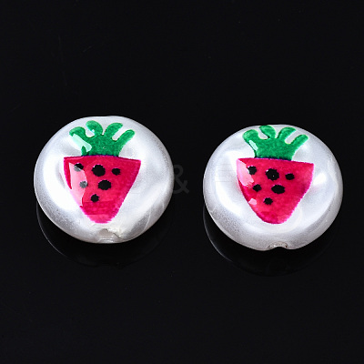 3D Printed ABS Plastic Imitation Pearl Beads KY-S168-015-1