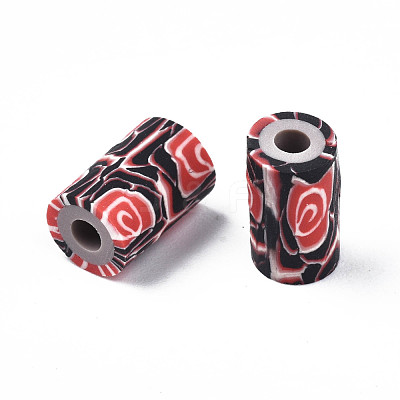 Handmade Polymer Clay Beads CLAY-N008-046-10-1