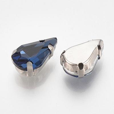 Sew on Rhinestone RGLA-T035-6x10mm-14-1