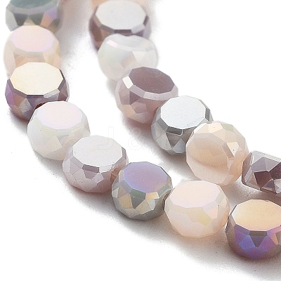 Electroplate Glass Beads X-EGLA-P056-01E-1