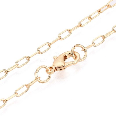 Brass Paperclip Chains MAK-S072-09A-G-1
