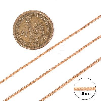 Waxed Polyester Cord YC-1.5mm-117-1