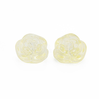 Transparent Baking Paint Glass Beads X-GLAA-S190-022-A09-1