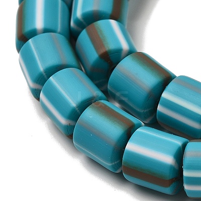 Polymer Clay Beads Strands CLAY-H006-01K-1