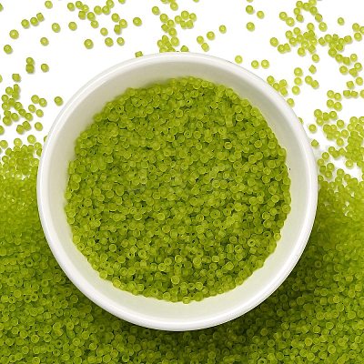 12/0 FGB Grade A Round Glass Seed Beads SEED-Q006-M18-1