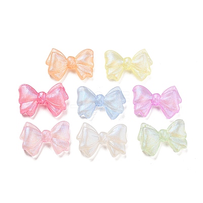 Transparent Luminous Acrylic Beads X-MACR-D024-40-1