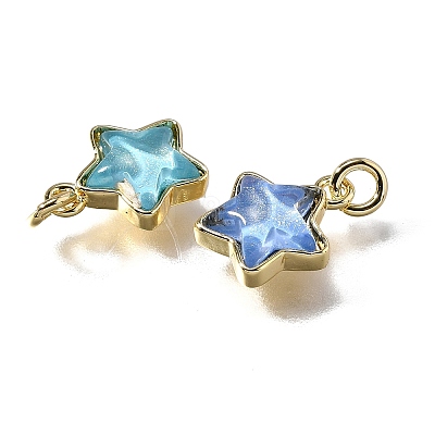Brass Charms KK-Q043-01A-G-1
