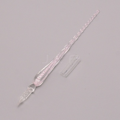 Glass Dipped Pen Calligraphy Ink AJEW-WH0241-53C-1