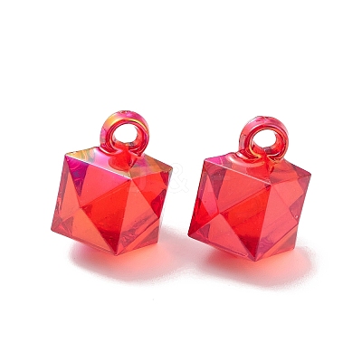 Transparent Acrylic Pendants MACR-D059-02-1