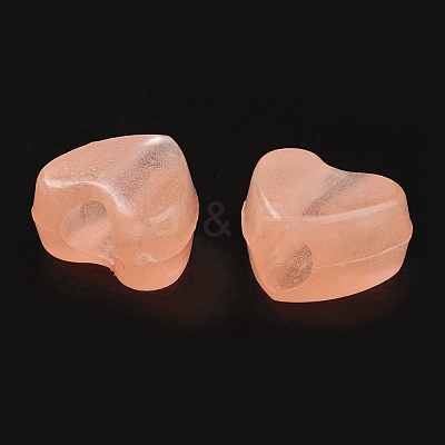 Luminous Transparent Acrylic Beads X-LACR-Q001-01-1