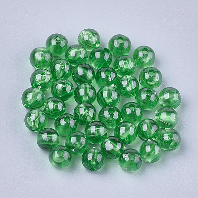 Transparent Plastic Beads KY-T005-6mm-637-1
