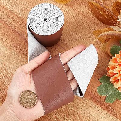 Flat Microfiber Imitation Leather Cord LC-WH0006-07D-04-1