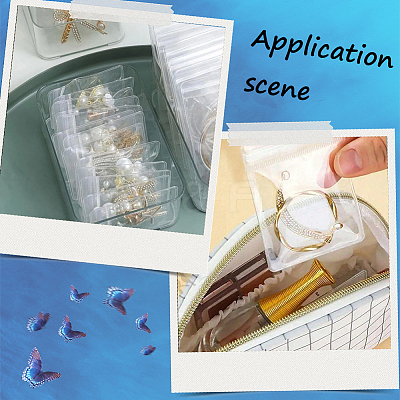 100Pcs PVC Anti Oxidation Resealable Bags AJEW-SP0001-09B-1