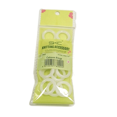 PE Plastic Locking Stitch Marker Rings DIY Knitting Tools Crochet Accessories PW22071310165-1