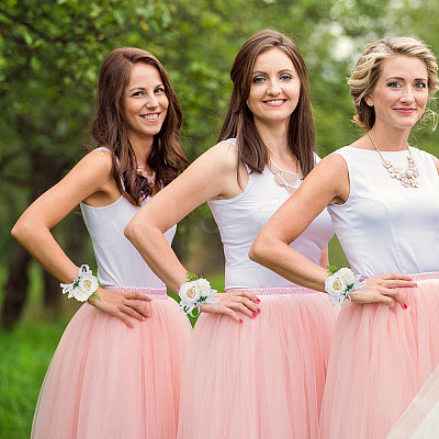 2PCS Silk Wrist Corsage AJEW-CP0001-51B-1